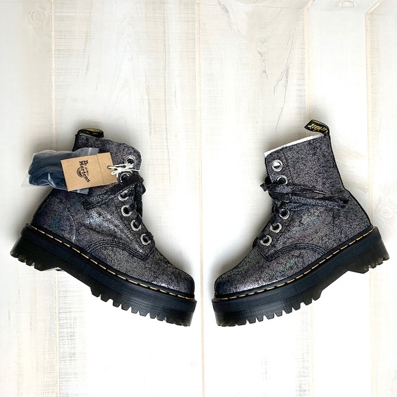 molly leather platform boots dr martens